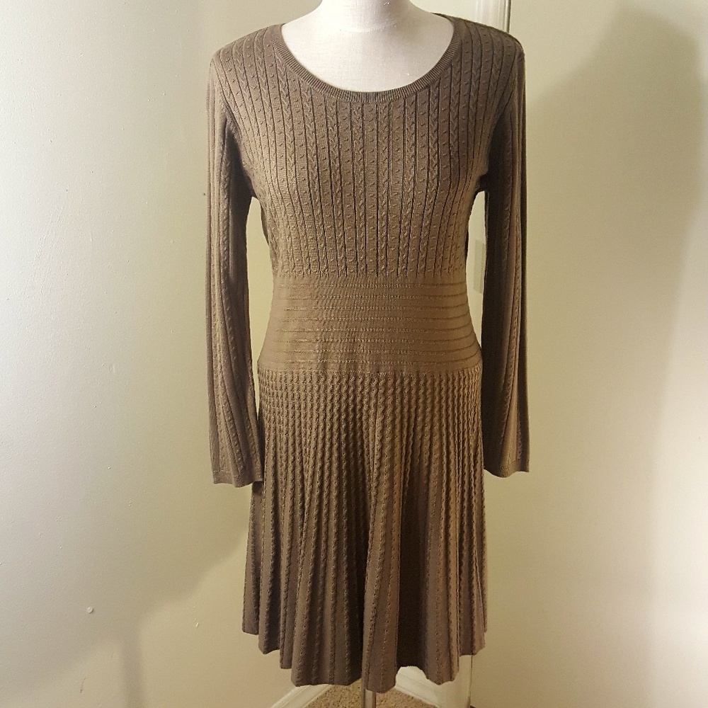 Ellen Tracy Sweater Dress